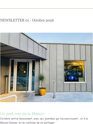 Newsletter OCTOBRE page 1