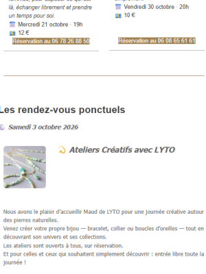 Newsletter OCTOBRE page 3