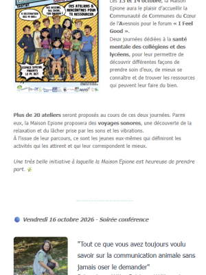 Newsletter OCTOBRE page 4